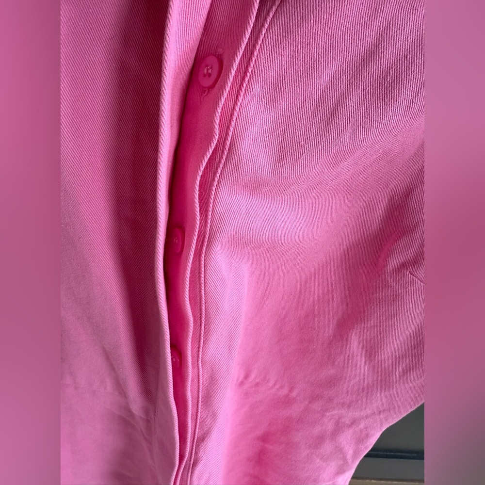 Mare Mare X Anthropologie Pink Jumpsuit -• M - Picture 6 of 11